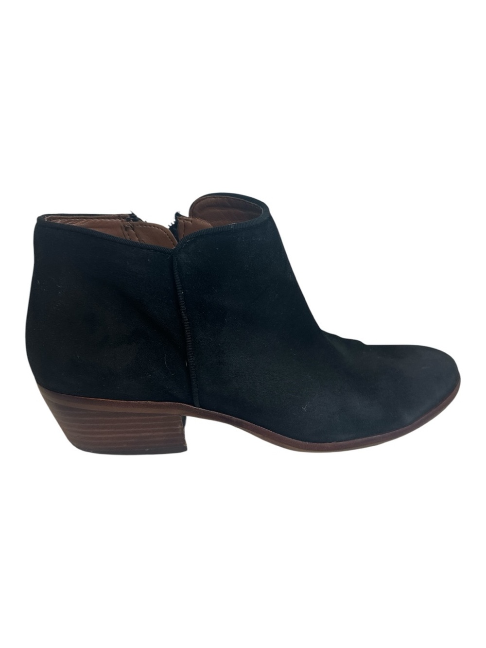 Sam Edelman Black Suede Ankle Booties Women’s 8.5